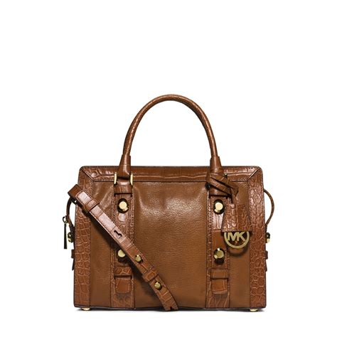 michael kors collins stud purse|Michael Kors over shoulder bag.